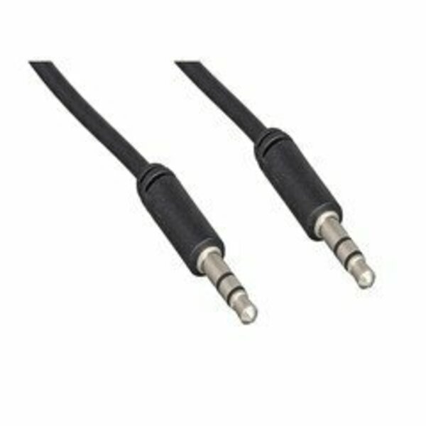 Swe-Tech 3C Slim Mold Aux Cable, 3.5mm Stereo Male to 3.5mm Stereo Male, 12 foot FWT10A1-02112